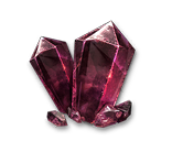 Розовый звездный кристалл